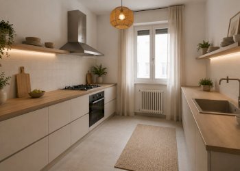 cucina - Three-room apartment Via Aurelio Robino, Genova (neighborhood Marassi) - photo 5