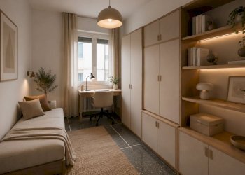 camera studio - Three-room apartment Via Aurelio Robino, Genova (neighborhood Marassi) - photo 9