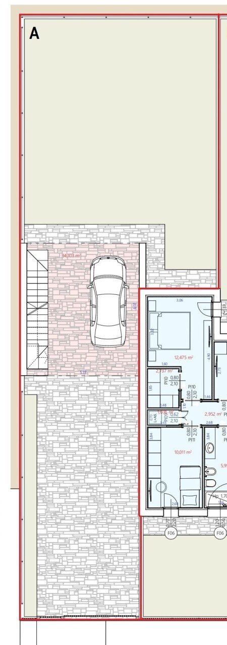 LOTTO 1 PLAN_BIFAMILIARE__page-0001 - Copia - Four-room apartment Via Albertano da Brescia, Montirone - photo 2