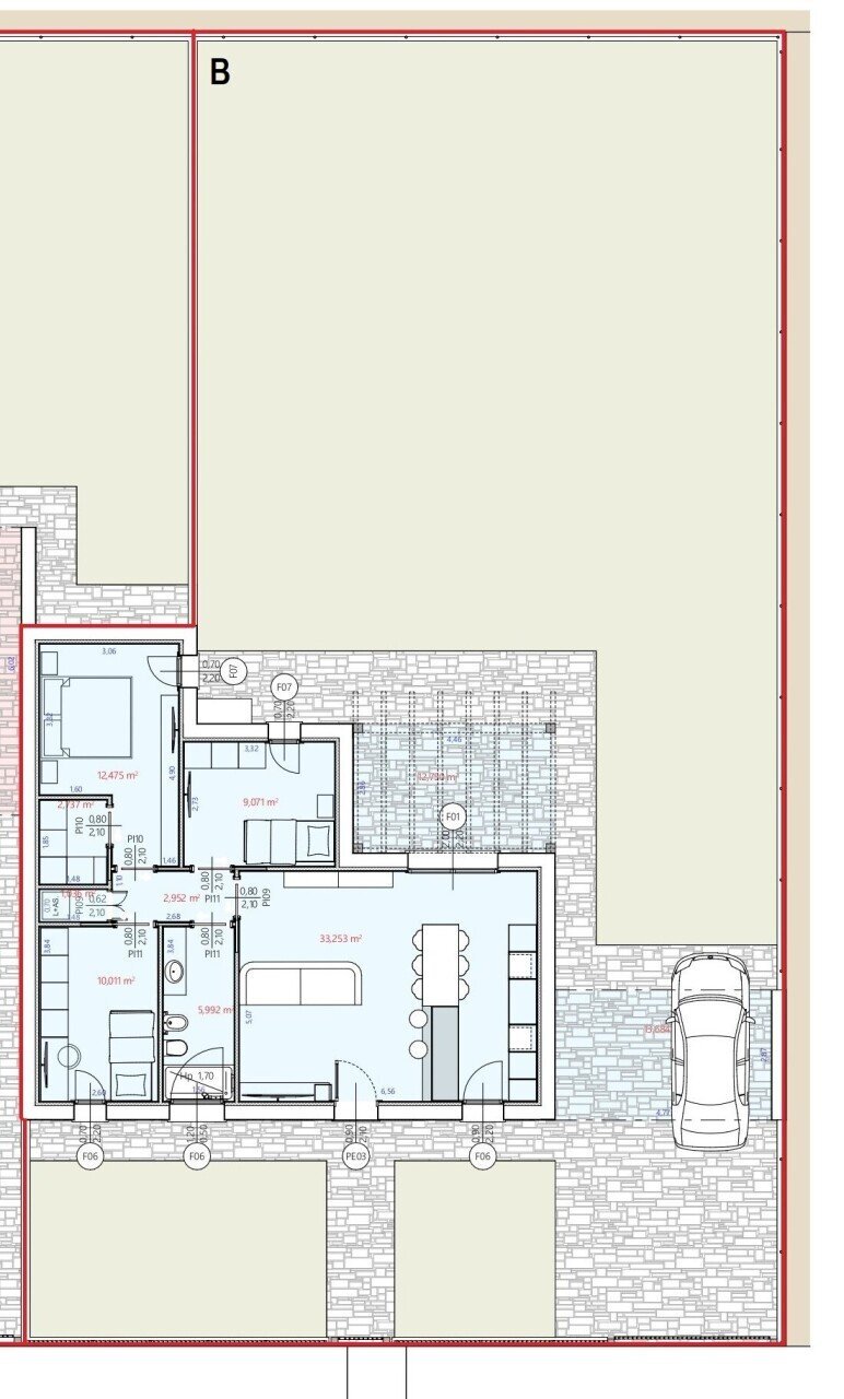 LOTTO 1 PLAN_BIFAMILIARE__page-0001 - - Copia - Four-room apartment Via Albertano da Brescia, Montirone - photo 2