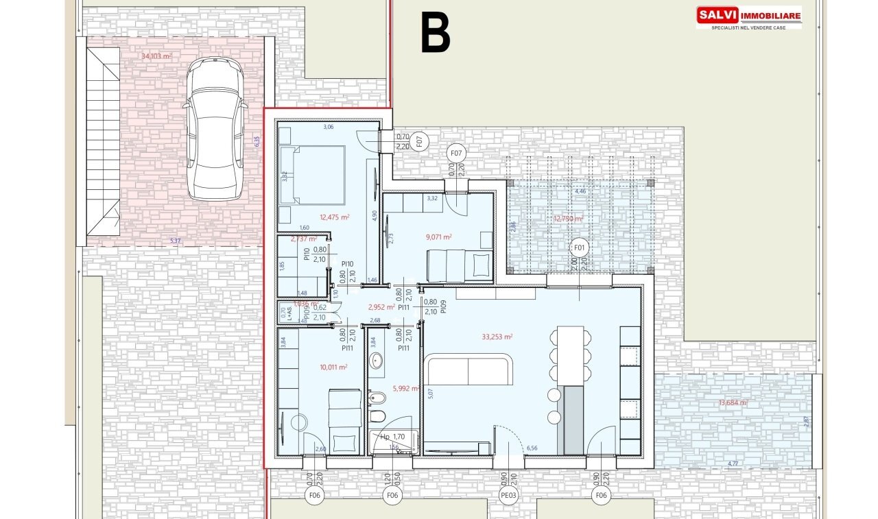 LOTTO 1 PT_BIFAMILIARE_page-0001 - Four-room apartment Via Albertano da Brescia, Montirone - photo 3