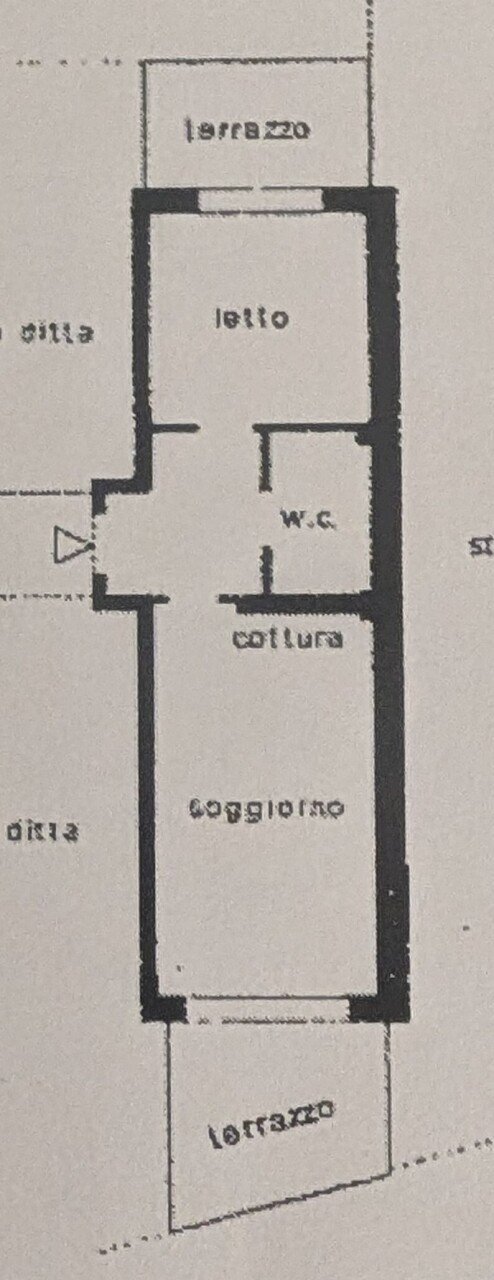 70_pianta - Trilocale Via Privata Serenella 34, Sanremo - planimetria 1