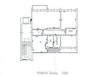 Planimetria - Apartment Via Alessandro de Santis, Trapani - photo 22