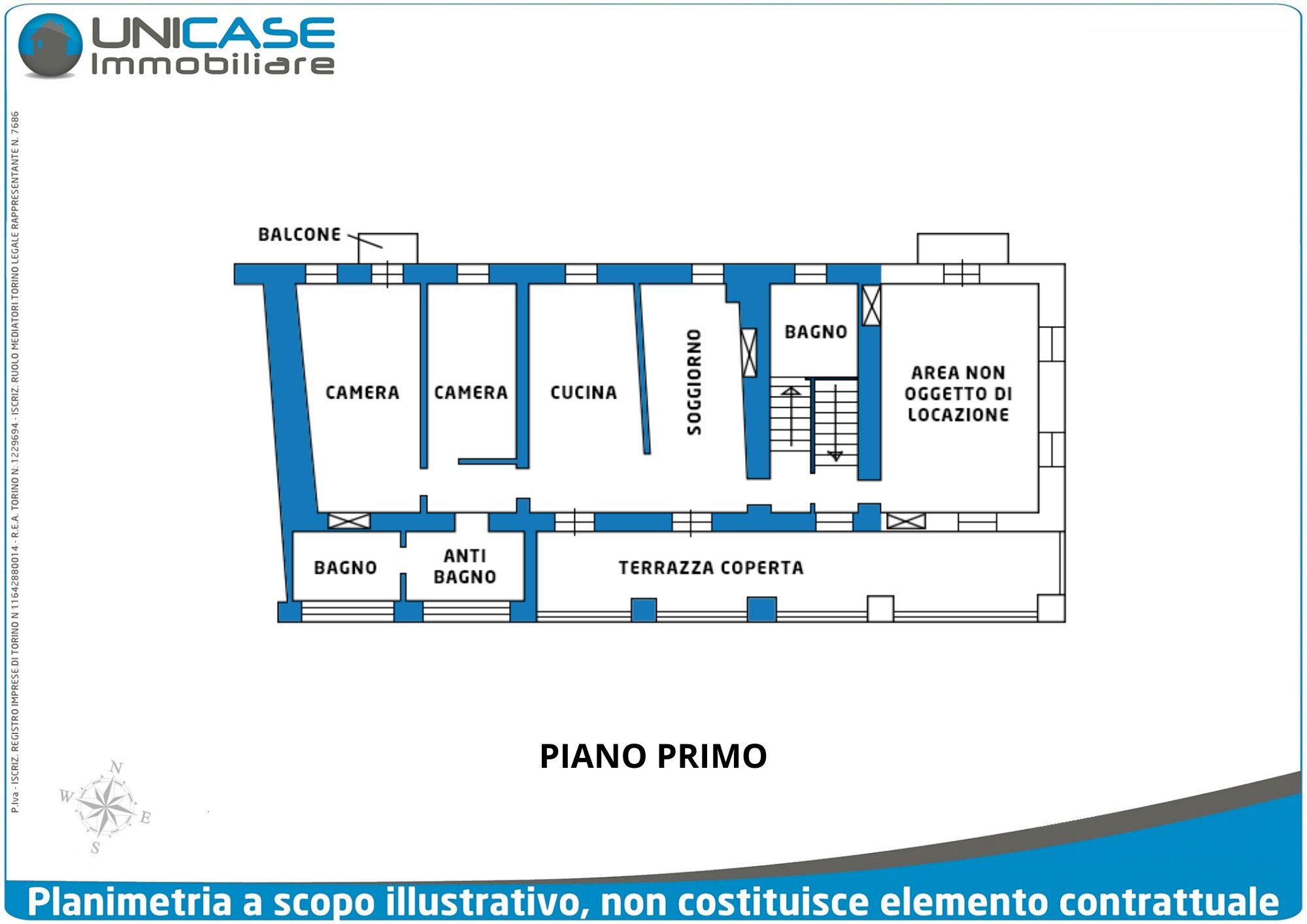 Quadrilocale strada Vecchia San Giovanni, 2, Luserna San Giovanni - planimetria 1