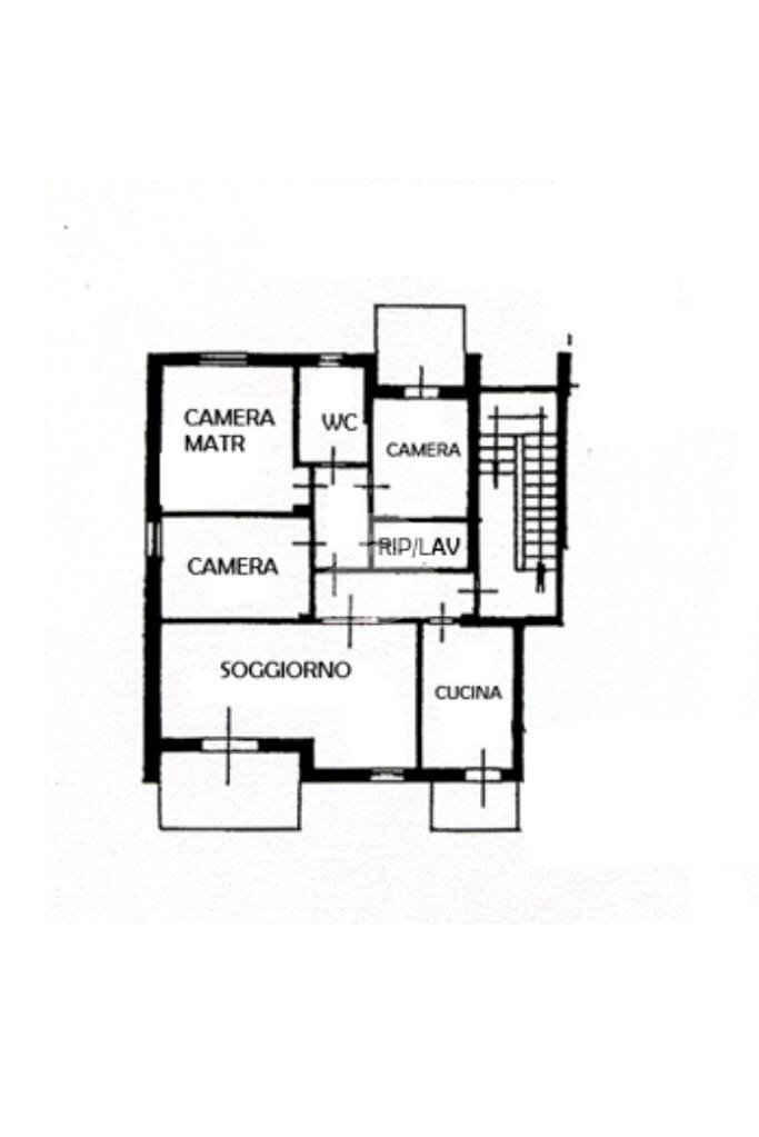 Apartment Via Adriano Olivetti, Strambino - floor plans 1