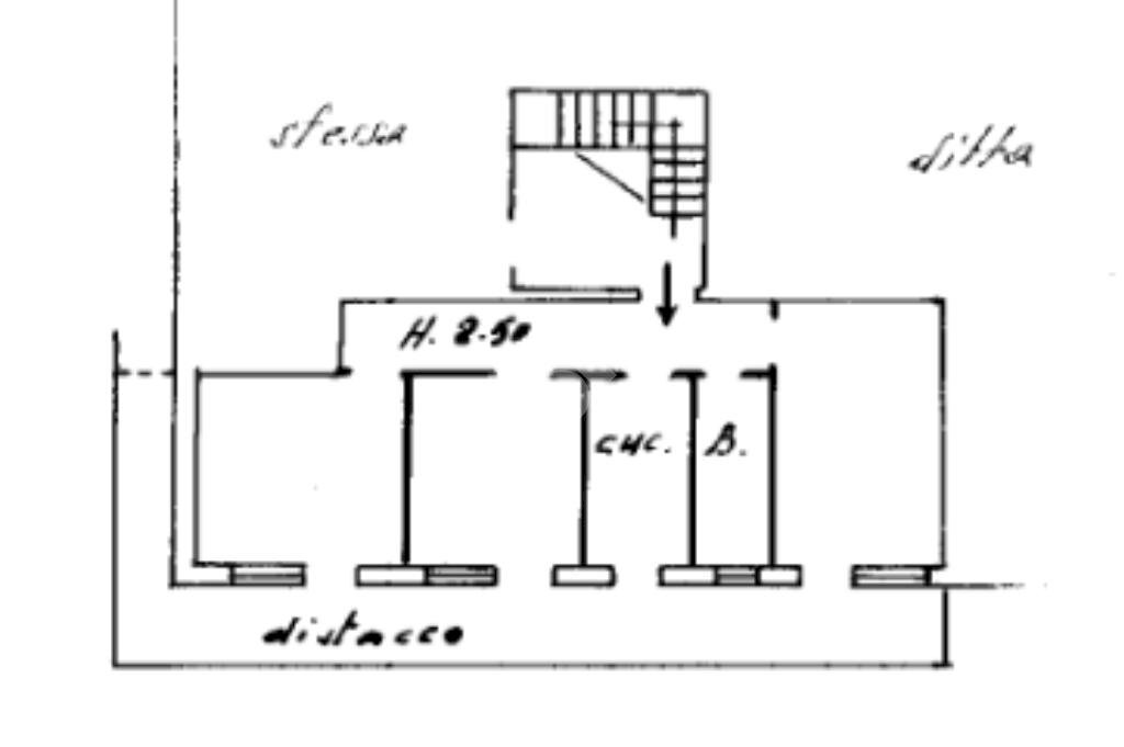 Four-room apartment Via Privata Giovanni Genova Bocchi Bianchi, Alassio - floor plans 1