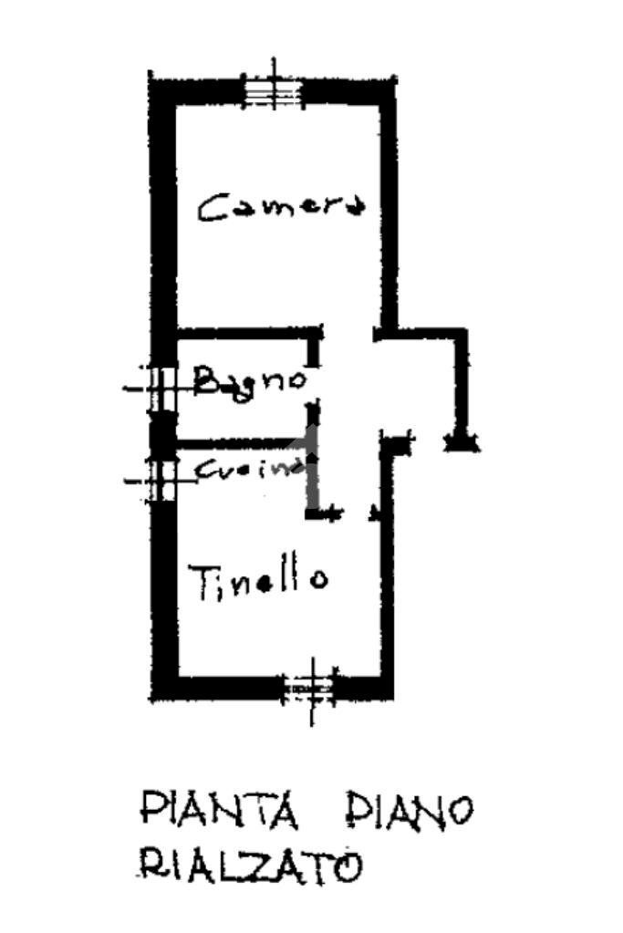 Two-room apartment Via della Resistenza, Zola Predosa - floor plans 1