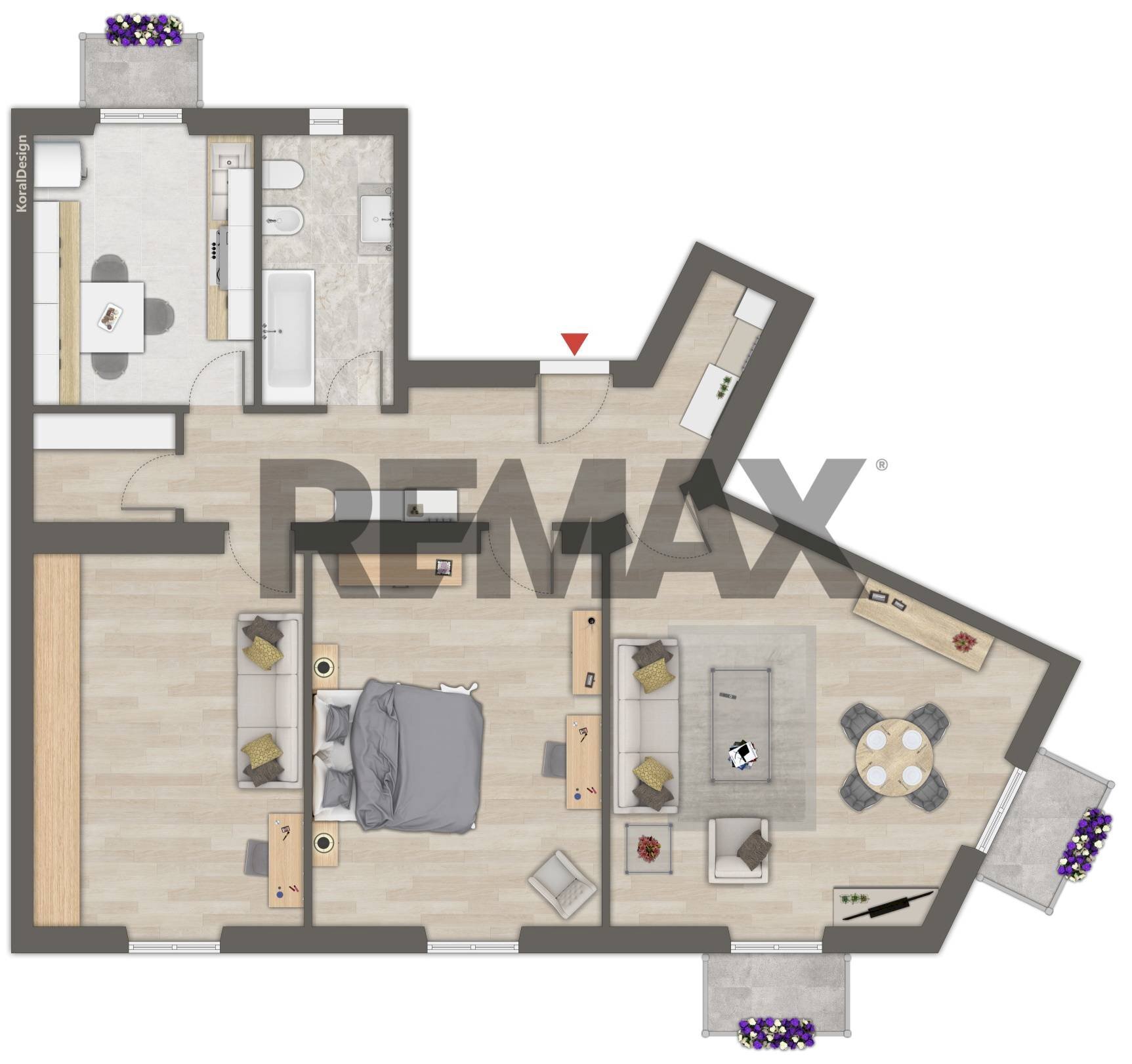 Pianta 2D - Trilocale Viale Gran Sasso
 
31, Milano - planimetria 1
