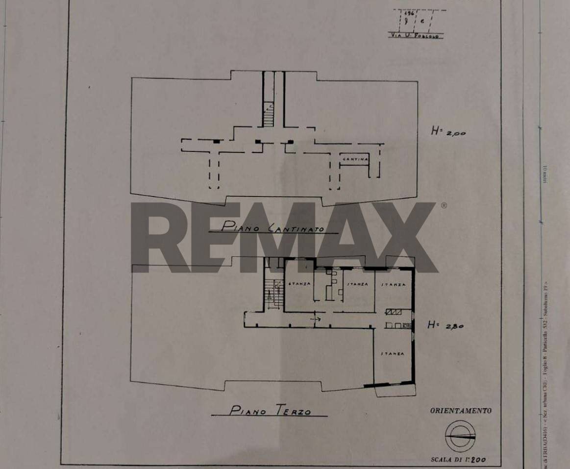 Pianta 2D - Four-room apartment via ugo foscolo
 
20, Erba - floor plans 1