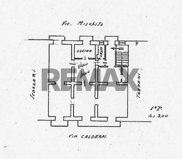 Pianta 2D - Apartment Via Calderai
 
34, Palermo - floor plans 1