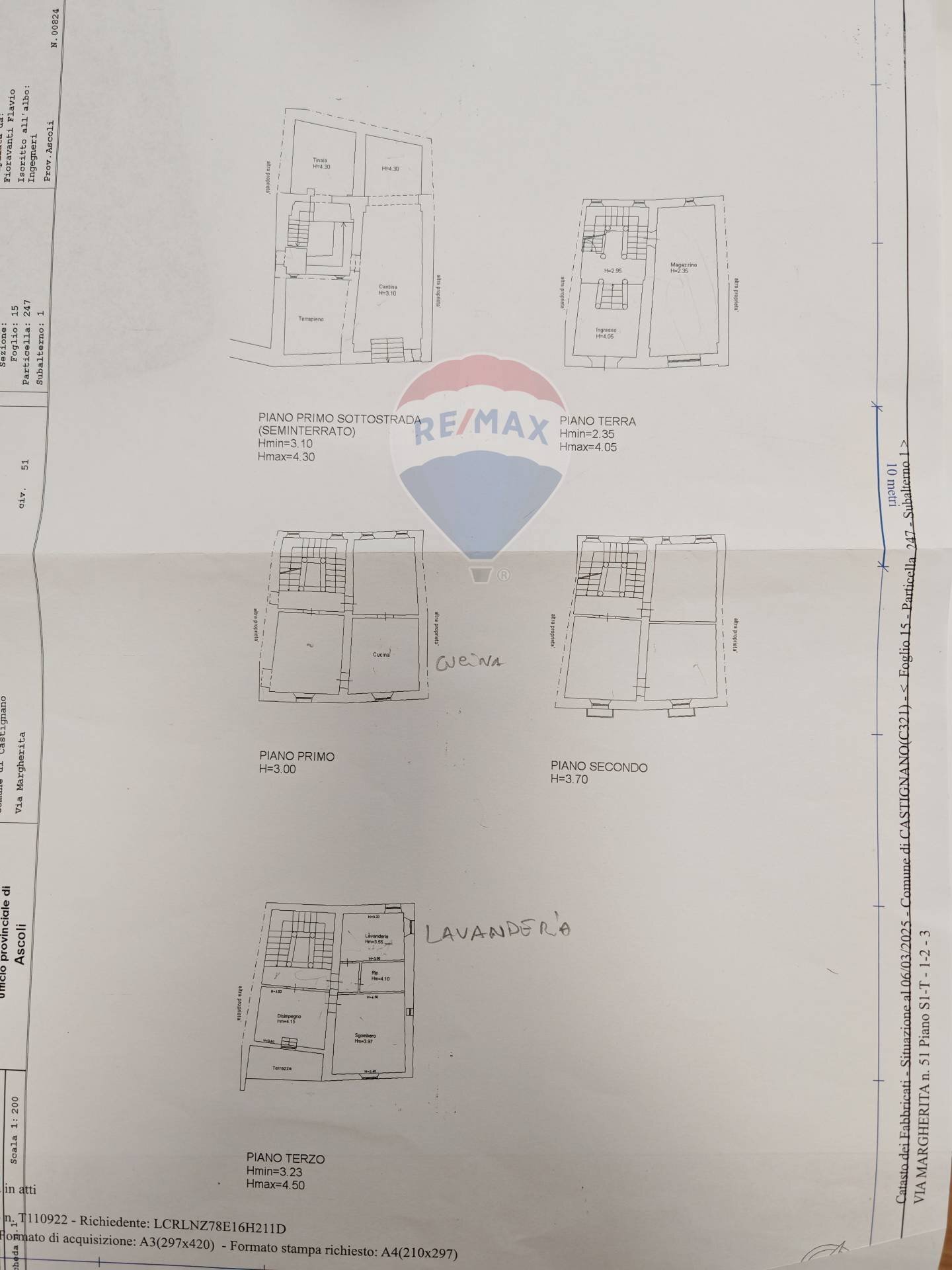 Pianta 2D - Independent house VIA MARGHERITA
 
51, Castignano - floor plans 1