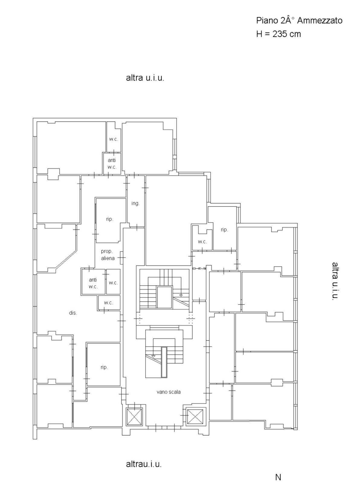 Foto 24 - Office Via Villa Heloise
 
8, Palermo - floor plans 1
