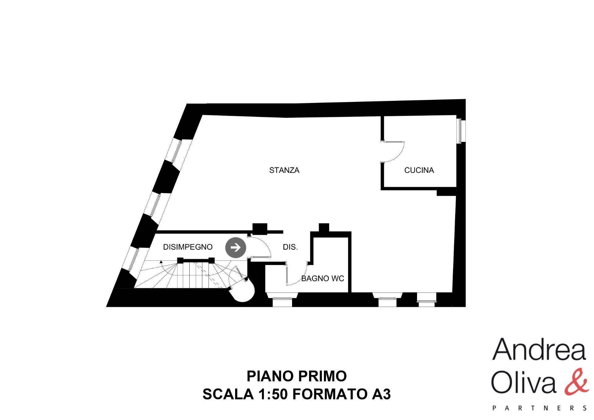 Foto 17 - Two-room apartment Via Della Cattedrale
 
6, Trieste - floor plans 1