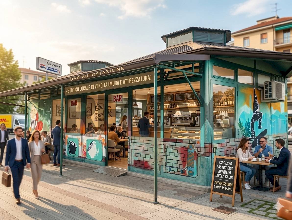 Edificio all\'aperto - Bar Tavola Calda - Fredda PIAZZALE EUROPA
 
1, Reggio nell'Emilia - foto 1