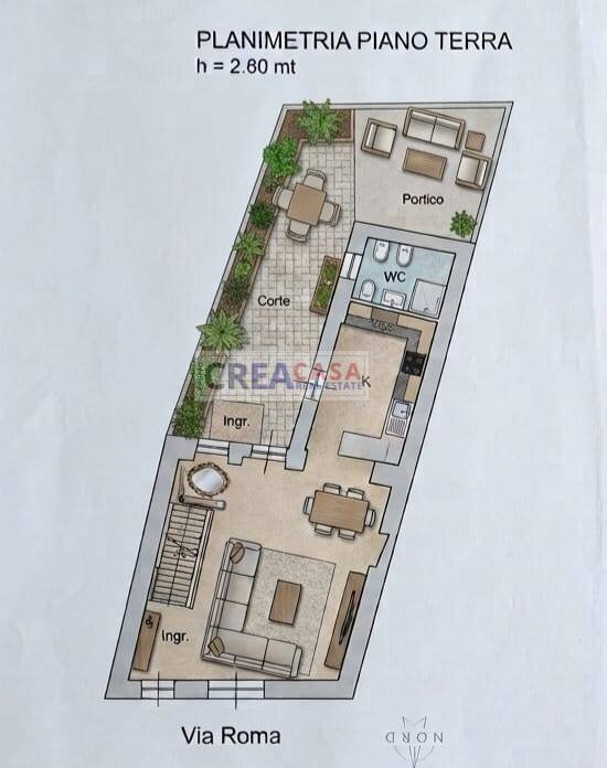 Foto 2 - Casa indipendente via Roma, Fiumefreddo di Sicilia - planimetria 1
