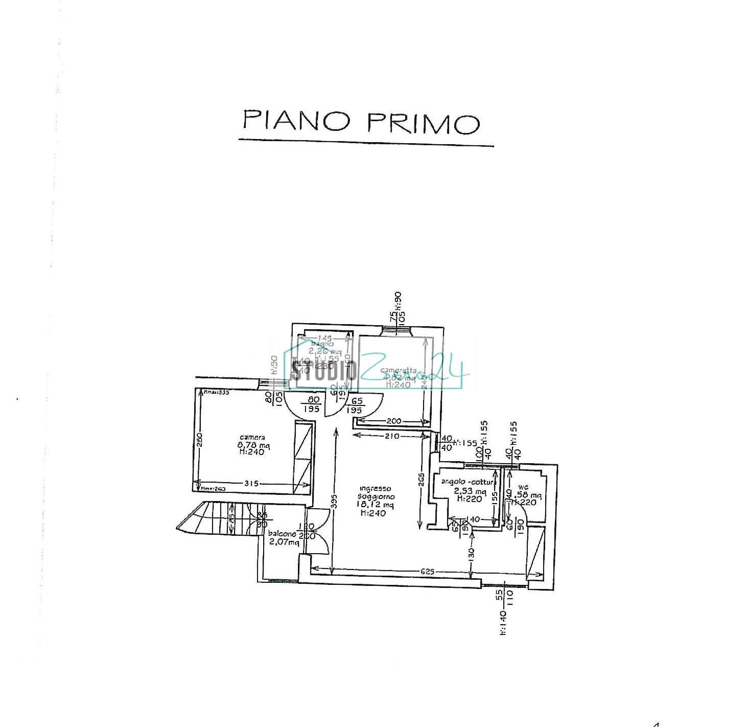 Foto 21 - Apartment Via Padre Ignazio da Carrara, Forte dei Marmi - floor plans 1