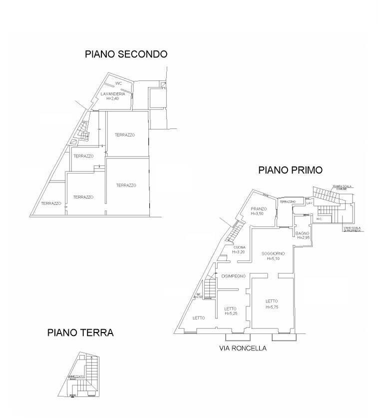 Foto 70 - Casa indipendente Via Roncella
 
32, Gallipoli - planimetria 1