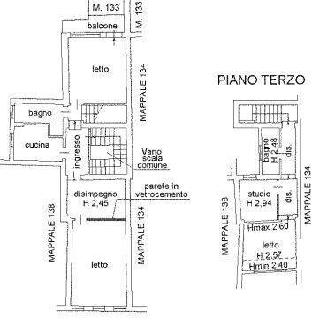 Foto 17 - Semi-detached house Via Bersaglieri Del Po
 
10, Ferrara - floor plans 1
