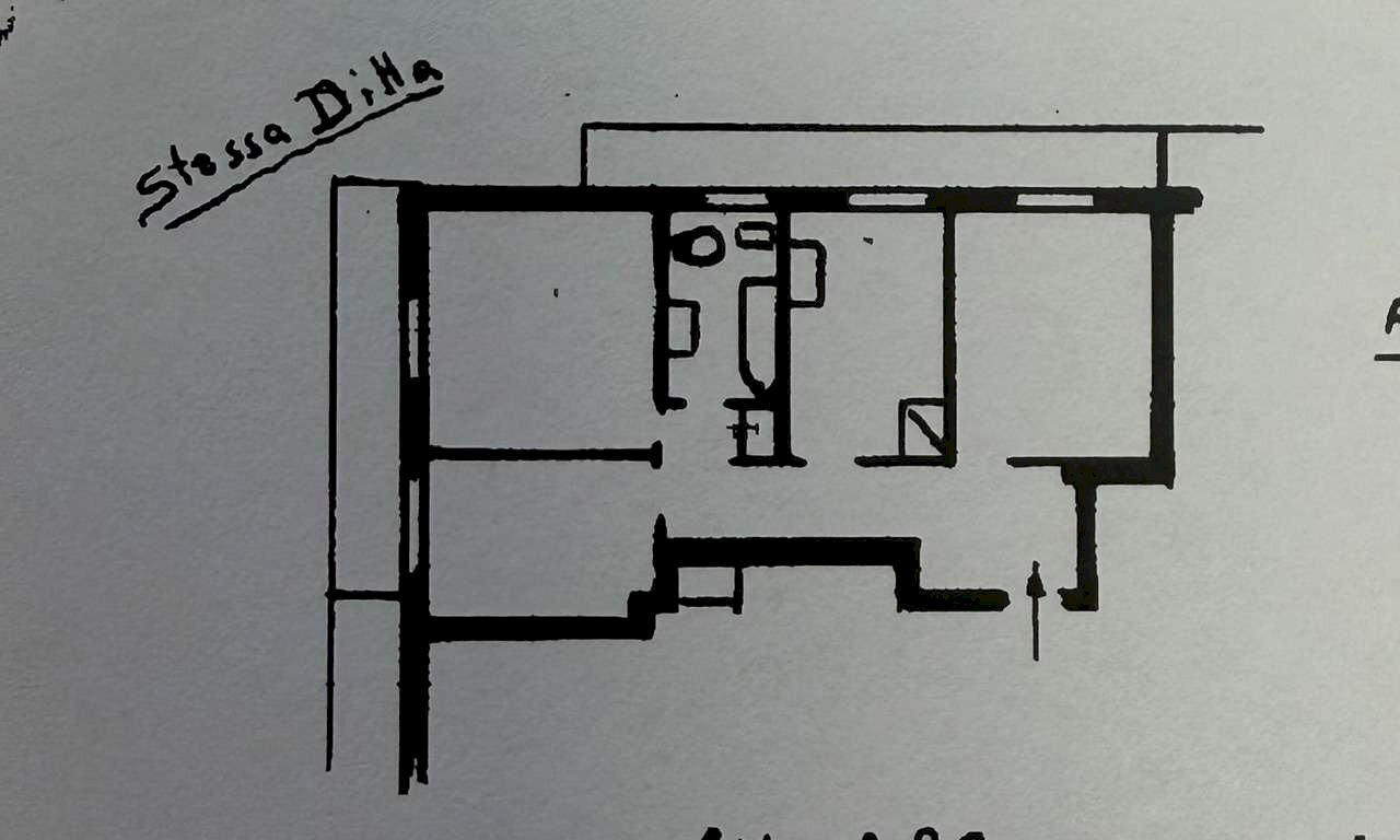 plan - Trilocale via pelio, Genova (zona Sturla) - planimetria 1