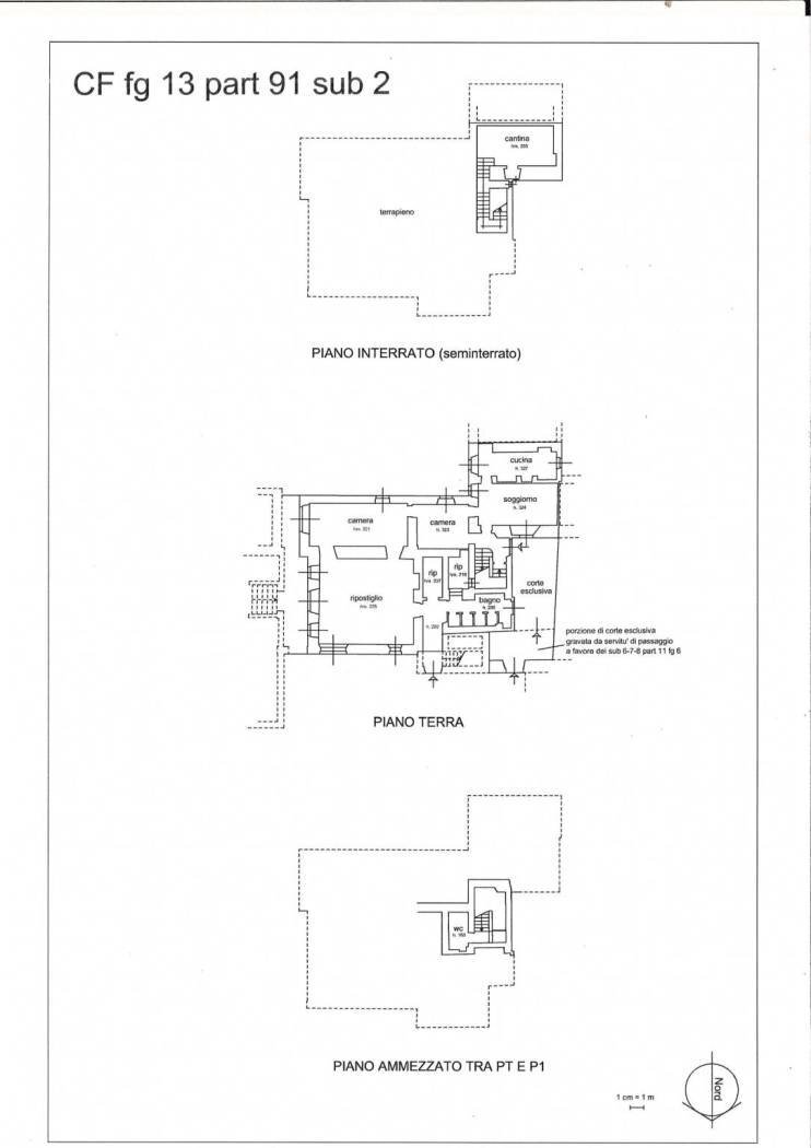 Appartamento via Madonna di Re, Domodossola - planimetria 1