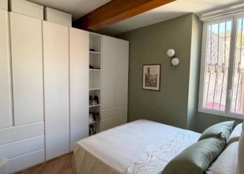 Camera da letto - Two-room apartment via delle Colonnelle, Roma (neighborhood Centro Storico) - photo 9