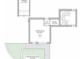 mono1 - One-room apartment Via Enrico de Nicola, Gabicce Mare - photo 7