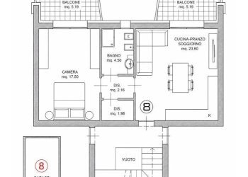 appartamento 8 - Two-room apartment Via Enrico de Nicola, Gabicce Mare - photo 7