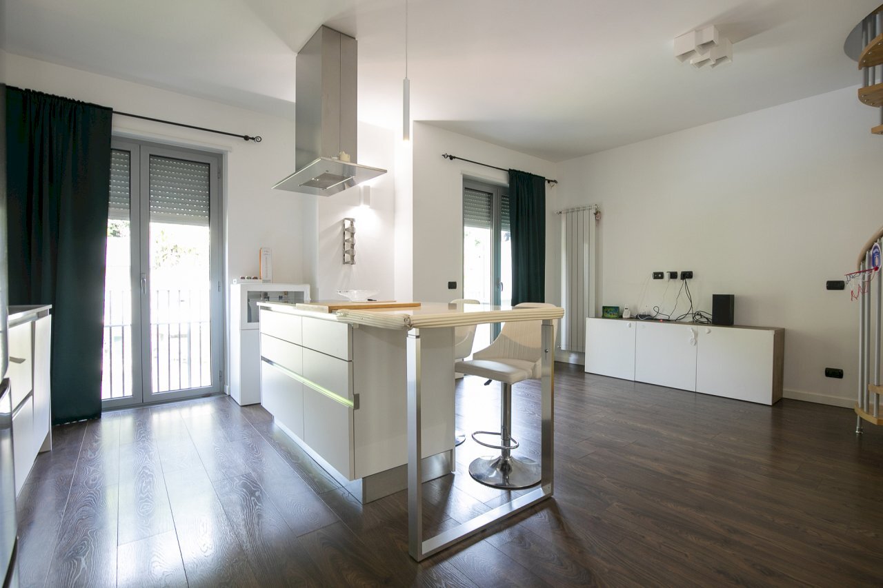 cucina open - Attic Via Sant' Alberto, Genova (neighborhood Sestri Ponente) - photo 1