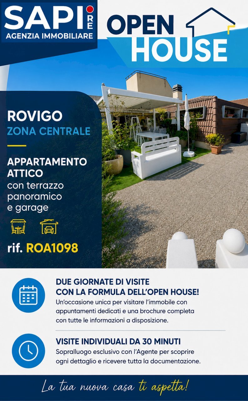 OPEN HOUSE ROA1098 - Attico Via del Sacro Cuore 35, Rovigo - foto 1