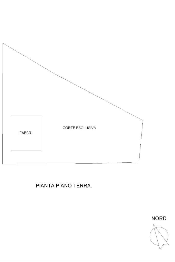 Rustico Via L. tosi, San Mauro Pascoli - planimetria 1