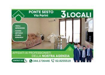Three-room apartment Via Giuseppe Parini, Rozzano - photo 1