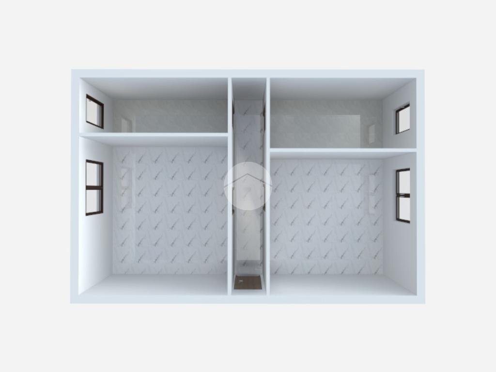 Two-room apartment Via Giovanni Pascoli, Cesano Boscone - floor plans 1