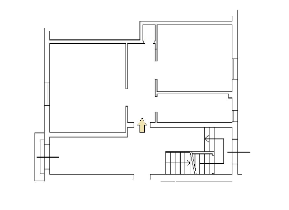 Appartamento via Zannoni, Bologna (zona Costa Saragozza) - planimetria 1