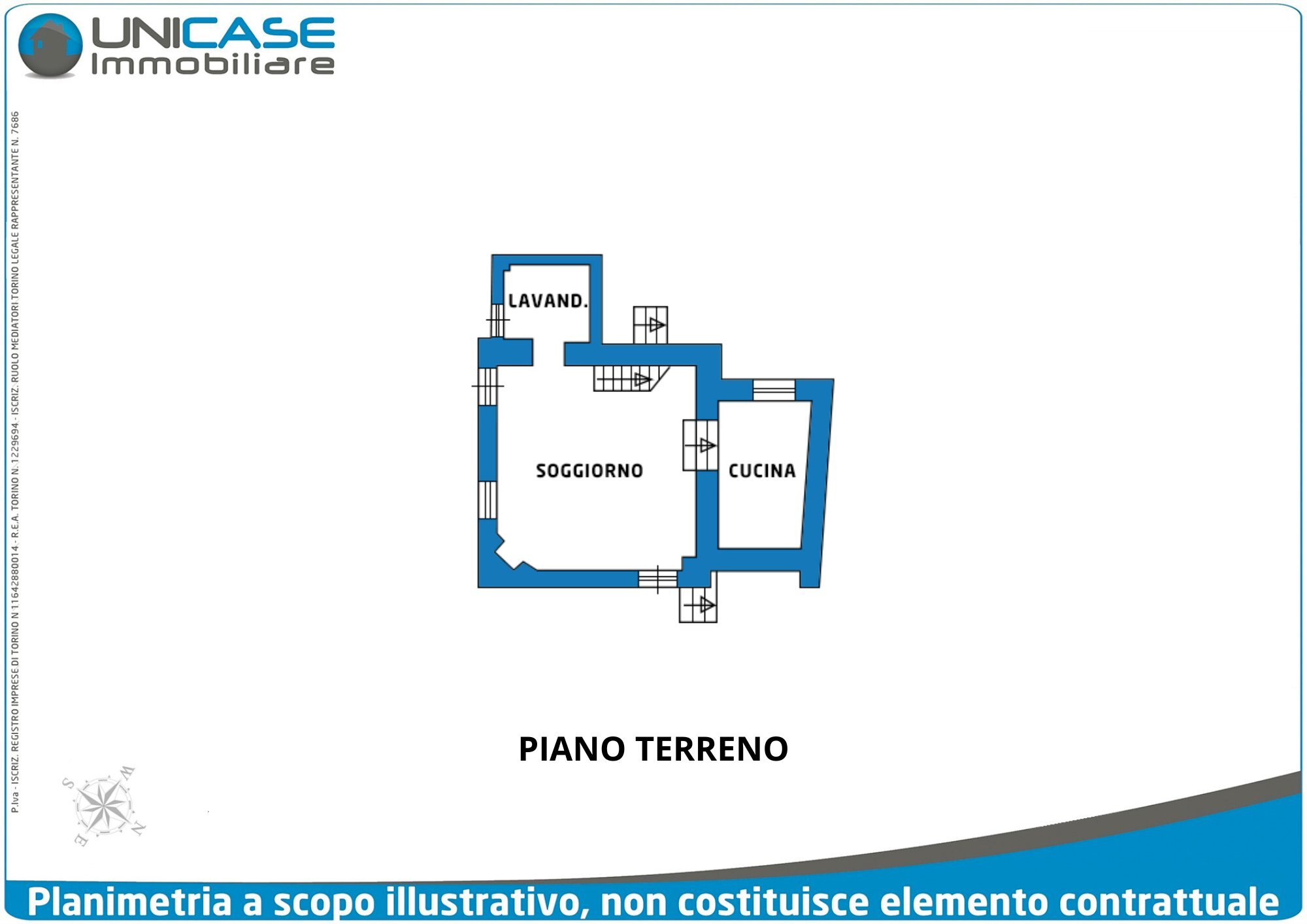 Casa indipendente via torriana antica, 20, Barge - planimetria 1
