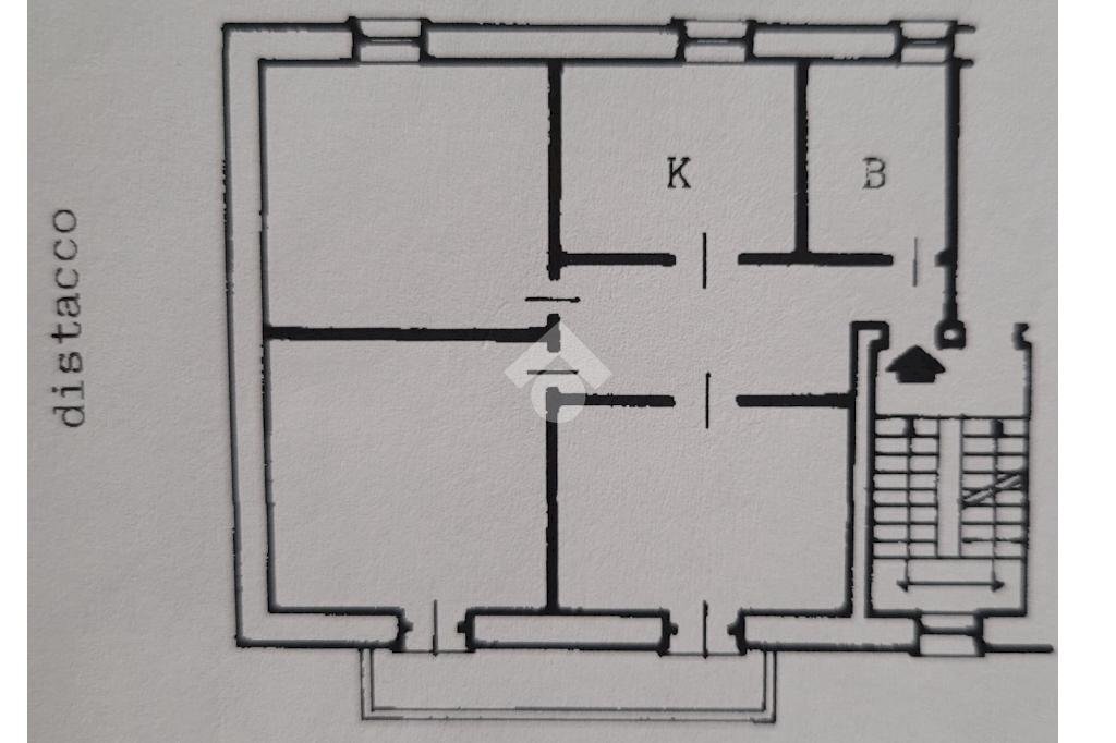 Four-room apartment Via Ettore Vernazza, Cogoleto - floor plans 1