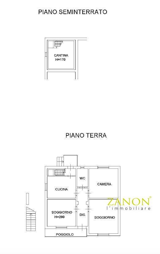 Foto 66 - Semi-detached house VIA MARCORINA, San Canzian d'Isonzo - floor plans 1