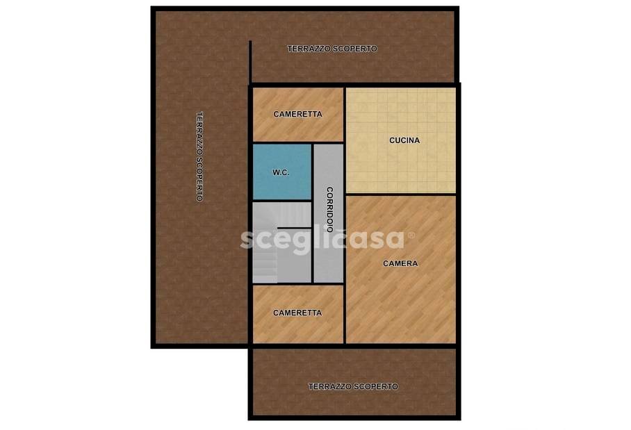 Foto 2 - Terraced Villa Via Sandro Pertini
 
18, Terrasini - floor plans 1