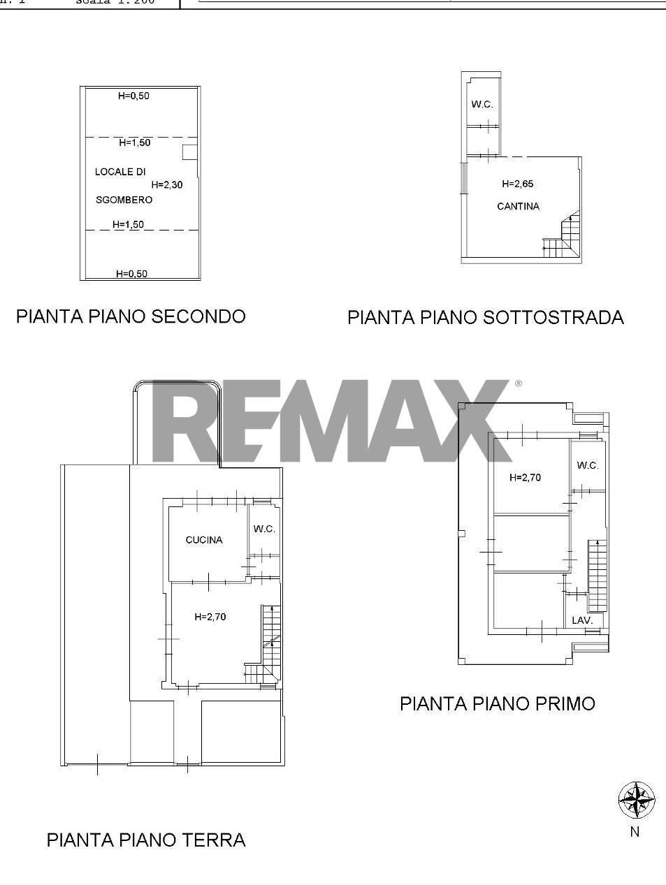 Pianta 2D - Villa a Schiera Via Pier Luigi Deodato
 
24, San Giovanni la Punta - planimetria 1