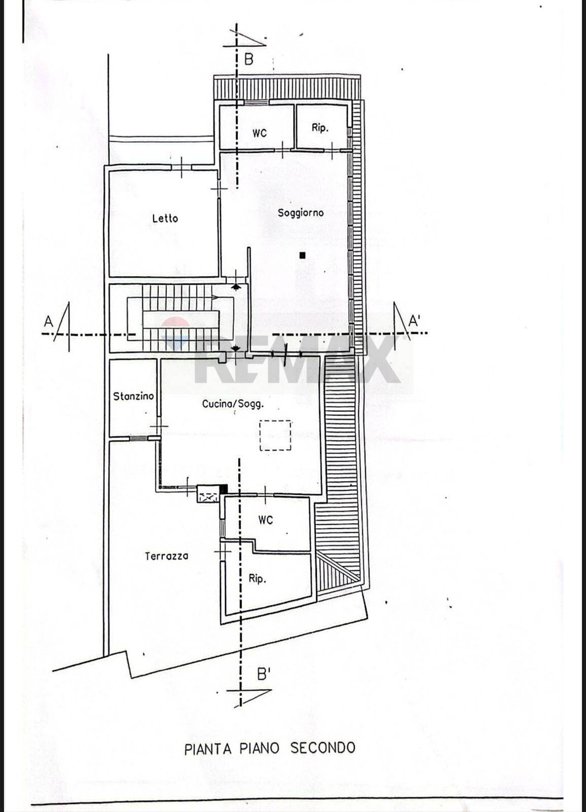 Pianta 2D - Casa indipendente Via Plebiscito
 
176, Misterbianco - planimetria 1