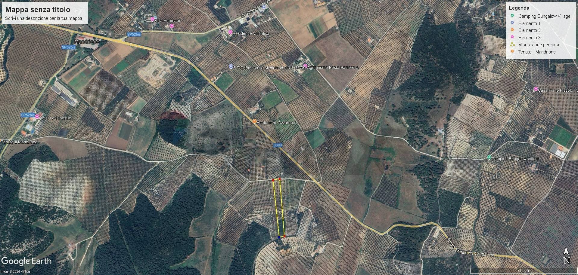 mappa - Agricultural land Lama Le Botti
 
1, Vieste - photo 1