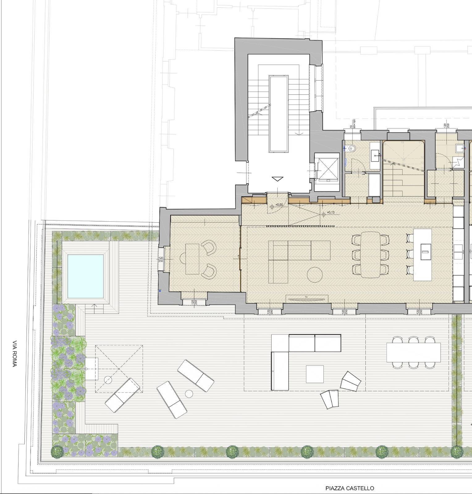 Foto 3 - Apartment Piazza Castello, Torino - floor plans 1