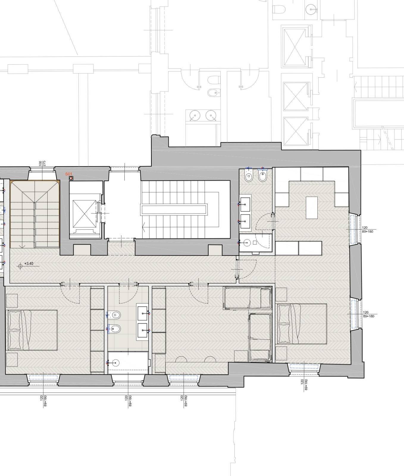 Foto 4 - Apartment Piazza Castello, Torino - floor plans 1