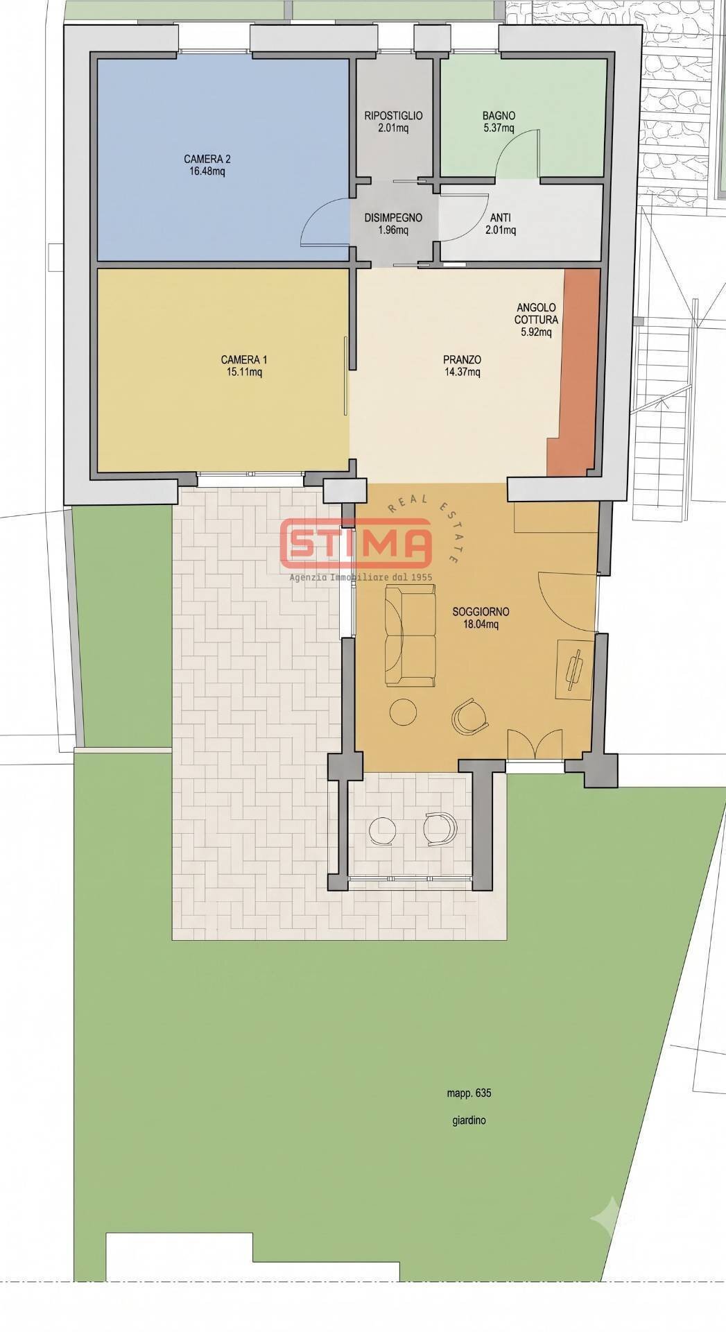 Foto 53 - Apartment Barcis - floor plans 1
