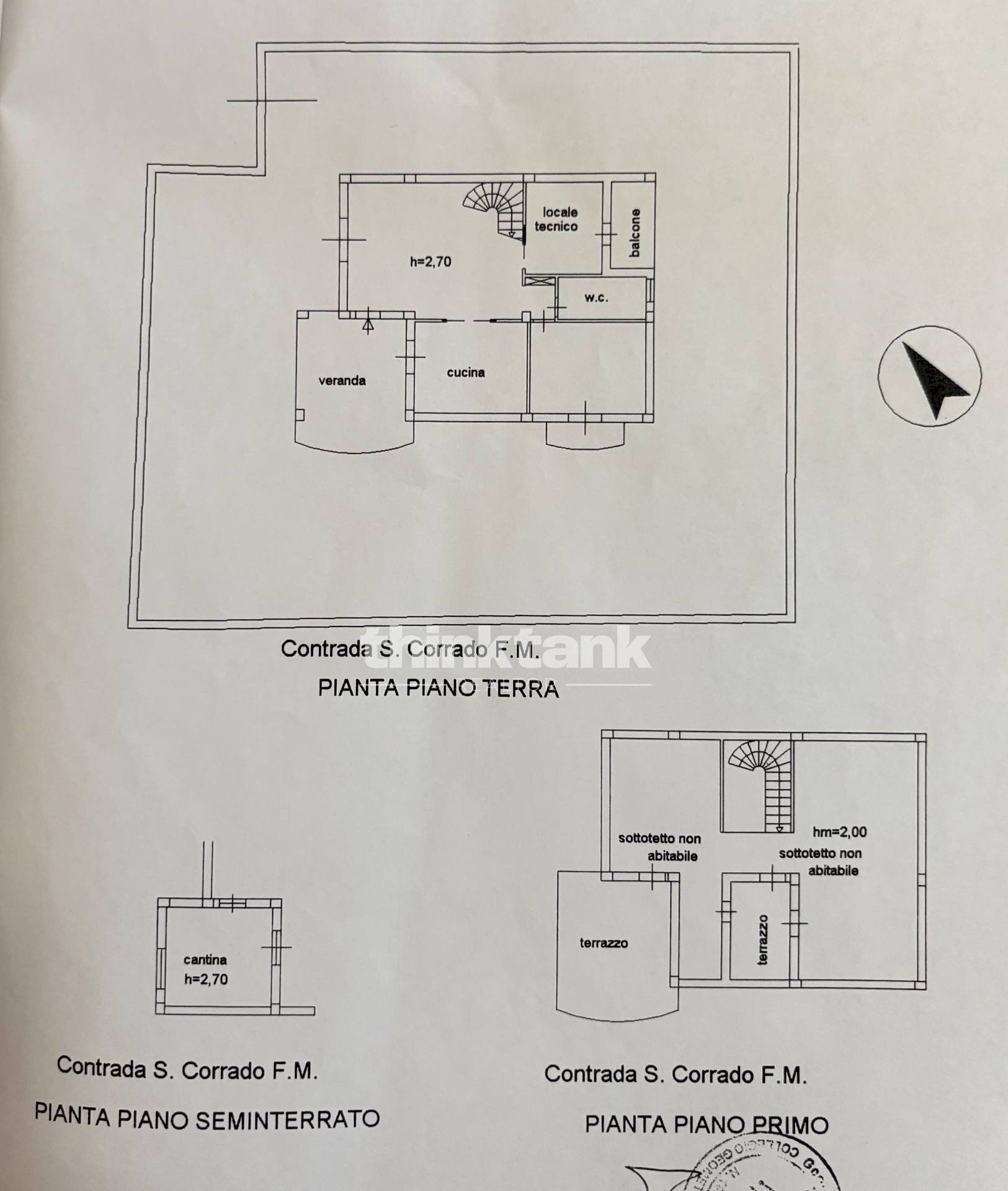 Foto 63 - Villa San Corrado di Fuori, Noto - floor plans 1
