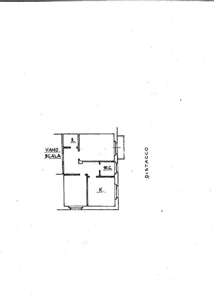 Four-room apartment via Donato Somma, 9, Genova (neighborhood Nervi) - floor plans 1