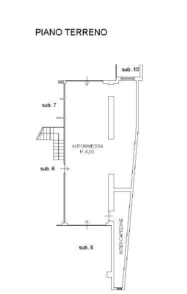 Independent house via Cuneo, 23, Mondovì - floor plans 1