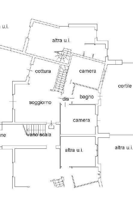 Four-room apartment via Commenda, 34, Volpiano - floor plans 1