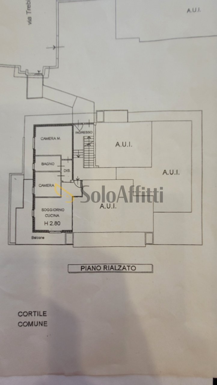 planim - Three-room apartment Via Adda, Parabiago - floor plans 1