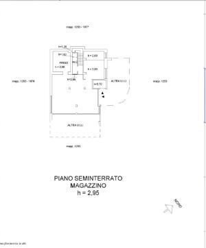 plan - Warehouse Via Solaro Rapalin 108, Sanremo - floor plans 1