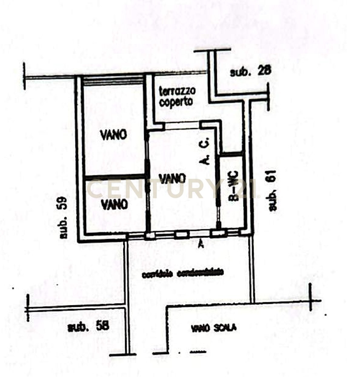 Immagine 08-07-26 - 16.12 - Three-room apartment Via dei normanni  3, Sant'Alessio Siculo - floor plans 1